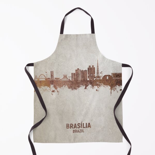 Aperçu de l'œuvre Brasilia Brazil Skyline créée et vendue par ArtPrints.
