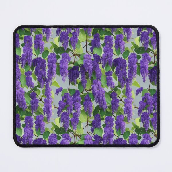 Artikelvorschau, Wisteria Leaves repeating pattern entworfen und verkauft von kiyaansh16.