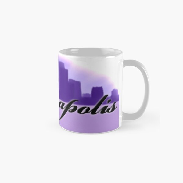 Minneapolis Skyline art by Moises Suriel Classic Mug