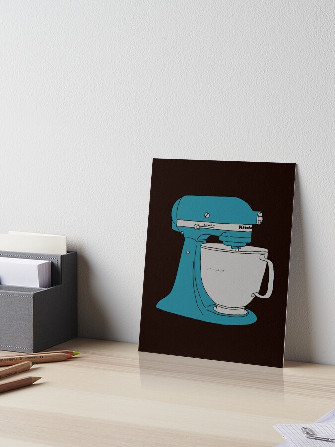 Kitchenaid mixer  Art Board Print for Sale by irraspugey32