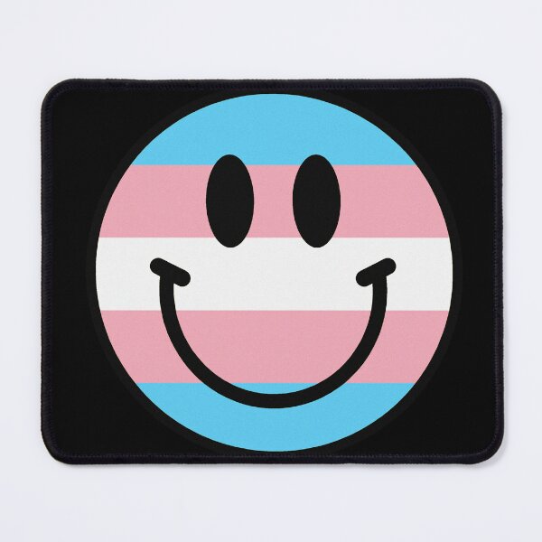 Item preview, Transgender Pride Smiley Face designed and sold by JadeRyder.