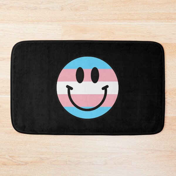 Artikelvorschau, Transgender-Stolz-Smiley-Gesicht entworfen und verkauft von JadeRyder.