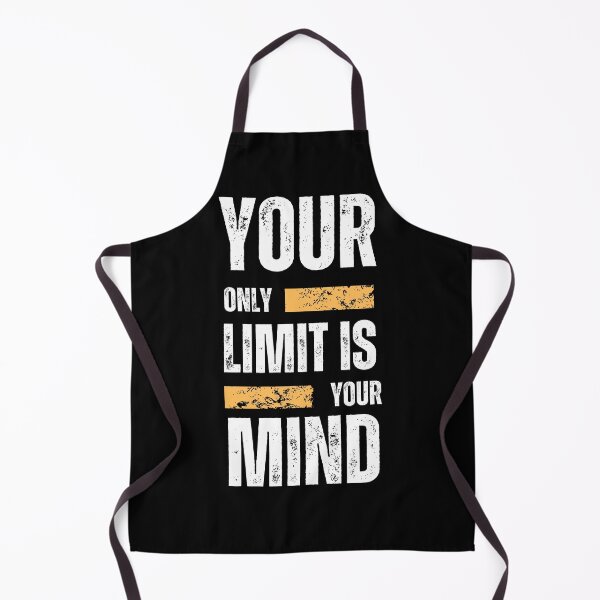 Item preview, "Mind Over Limits: Black & Yellow Grunge Quote" designed and sold by PRINT SCAPE.