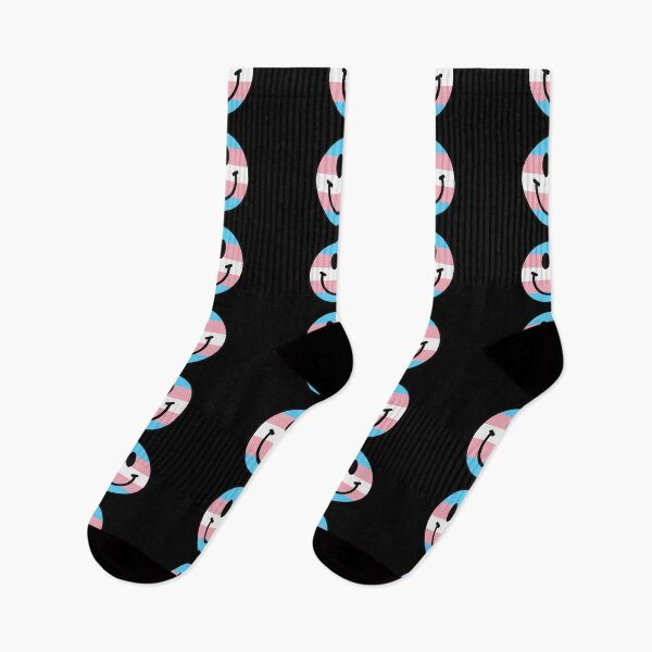 Item preview, Transgender Pride Smiley Face designed and sold by JadeRyder.