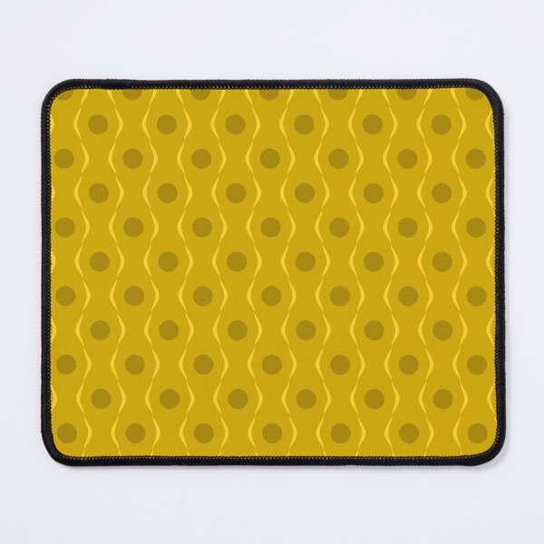 Item preview, Curved Lines With Dots: Three Yellows designed and sold by TheScraggyBeard.