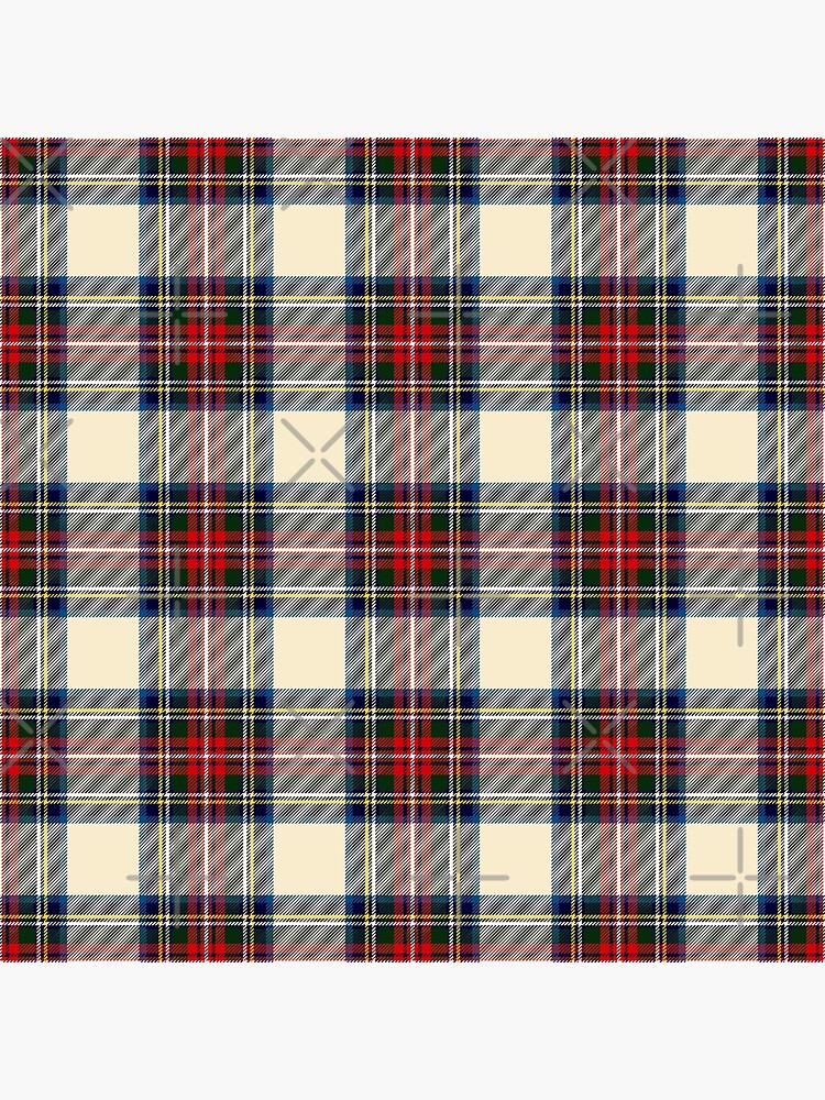 Tartan, clan, Christmas tartan red, beige, dark green, blue, black, yellow,  white colours. Scottish Plaid pattern. Checkered pattern." Poster for Sale  by iclipart | Redbubble