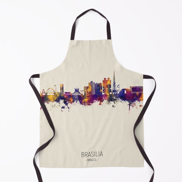 Item preview, Brasilia Brazil Skyline designed and sold by ArtPrints.