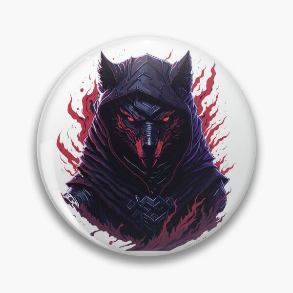 Item preview, Ninja Wolf Digital Art designed and sold by InnovativeGFX.