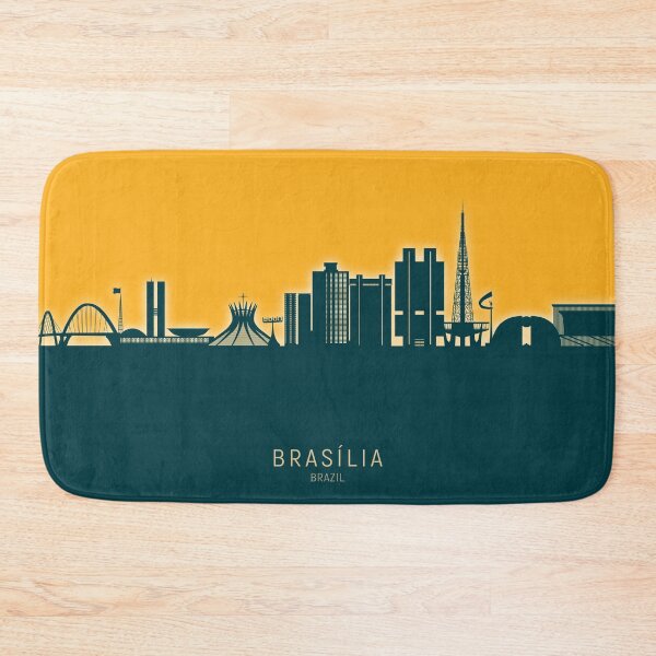 Artikelvorschau, Brasilia Brazil Skyline entworfen und verkauft von ArtPrints.