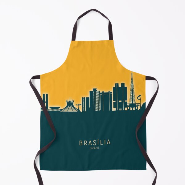 Item preview, Brasilia Brazil Skyline designed and sold by ArtPrints.