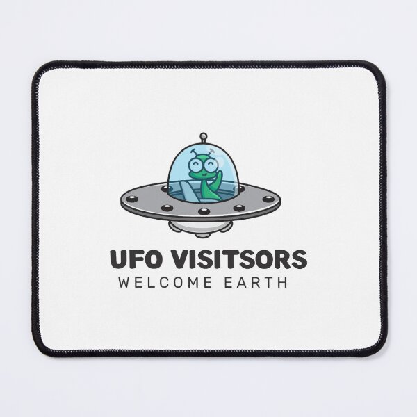 Item preview, UFO visitors , welcome earth designed and sold by SilverRainSila.