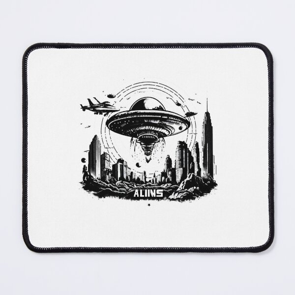Item preview, UFO with Alien Classic designed and sold by SilverRainSila.