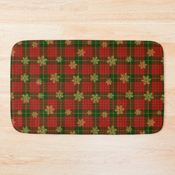 Item preview, Tartan, clan, Christmas tartan, New year, snowflakes, red, green, yellow colours. Scottish Plaid pattern. Checkered pattern. designed and sold by iclipart.