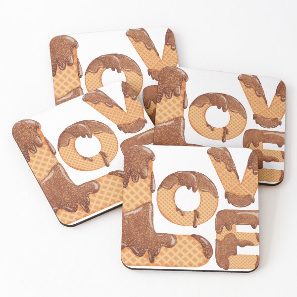 Item preview, Chocolate sweet love  designed and sold by TeddyPrint.