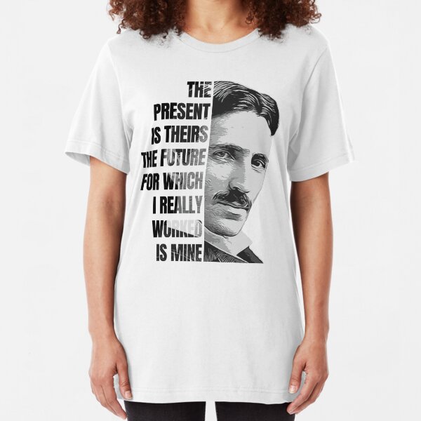 Nikola Tesla Slim Fit T-Shirt