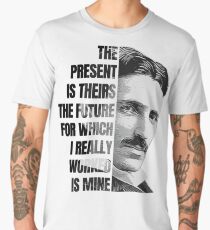 Nikola Tesla Men's Premium T-Shirt