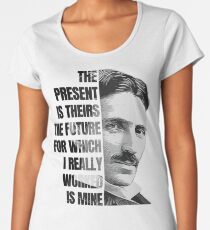 Nikola Tesla Women's Premium T-Shirt
