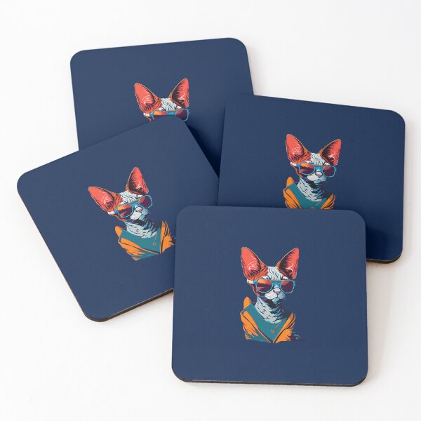 Item preview, Vintage Devon Rex Attitude: Retro Graphic Aggressive Devon Rex designed and sold by DesignArtEmpire.