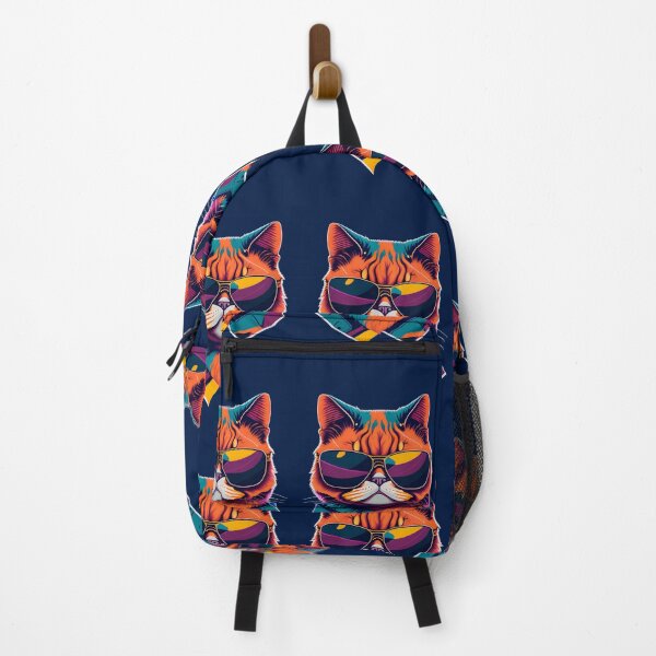 Artikelvorschau, Cooles exotisches Kurzhaar in Schattierungen: flache, aggressive Retro-Katze entworfen und verkauft von DesignArtEmpire.