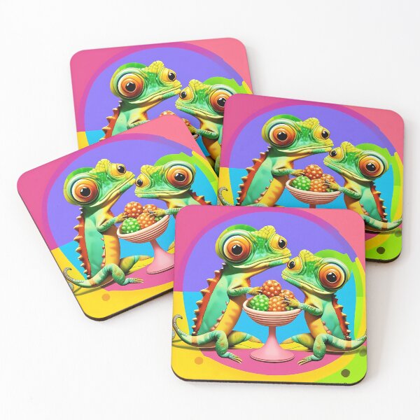 Item preview, Adorable Chameleons Unite 	 designed and sold by ibbvidmoy.