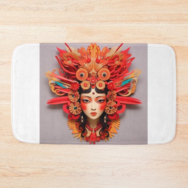 Item preview, An angeline traditional chinese art, in the style of paper sculptures designed and sold by aiphotosart.
