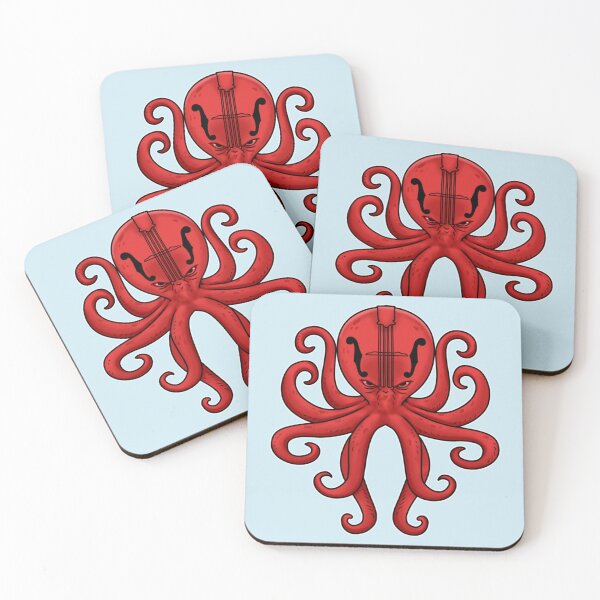 Item preview, Octopus Mandolin Shirt Men Bluegrass Gifts Country Music designed and sold by GideKuphal.