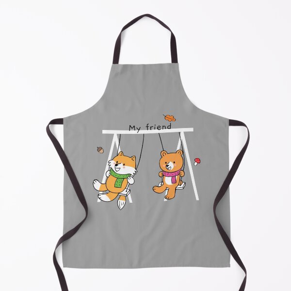 Item preview, Cute fox and bear friendship designed and sold by quanlh.