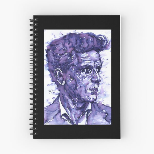 Item preview, LUDWIG WITTGENSTEIN - watercolor portrait.8 designed and sold by ca-rlyneder.