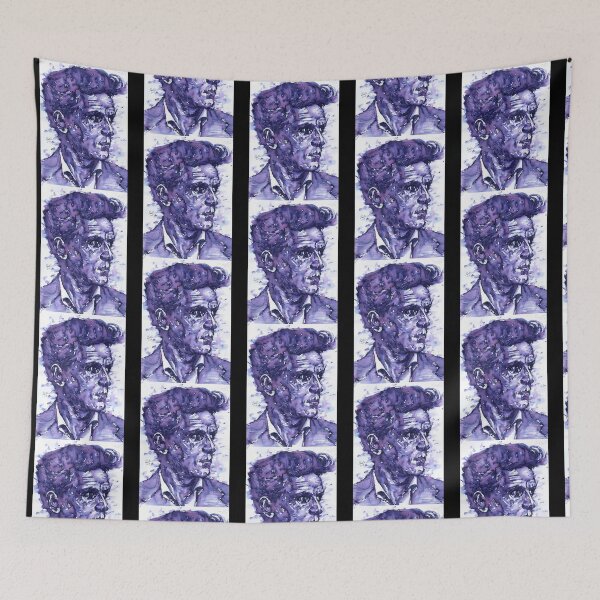 Item preview, LUDWIG WITTGENSTEIN - watercolor portrait.8 designed and sold by ca-rlyneder.