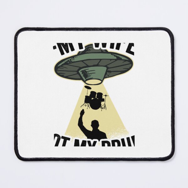 Item preview, Funny UFO Drums Abduction Drummer Drum Set Gift Funny designed and sold by tomylibox.