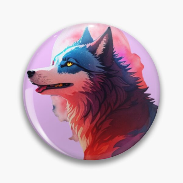 Artikelvorschau, Wolf entworfen und verkauft von STICKERSHOPKUN.