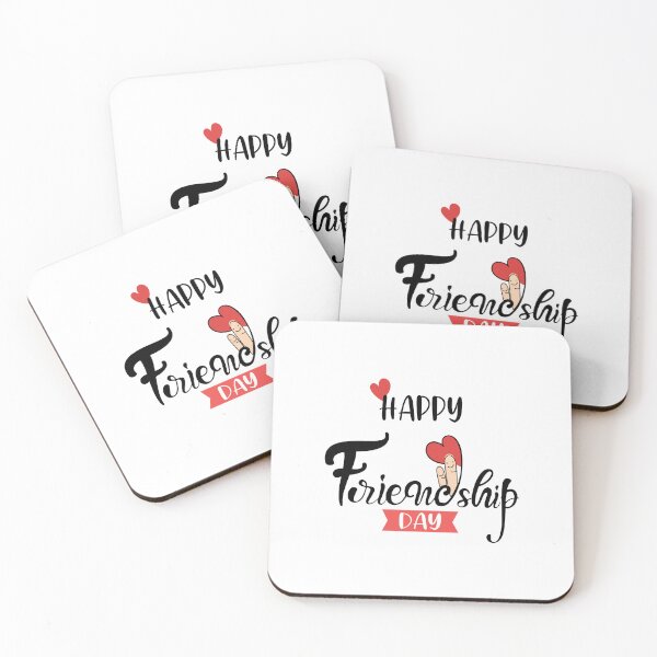 Item preview, Happy friendship day hand lettering designed and sold by quanlh.