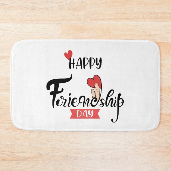 Item preview, Happy friendship day hand lettering designed and sold by quanlh.