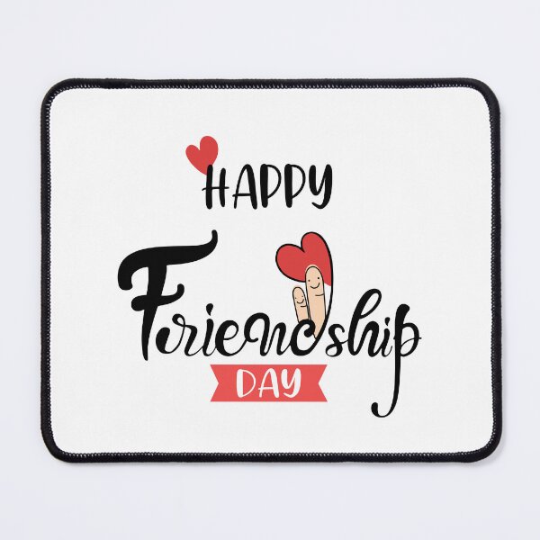 Item preview, Happy friendship day hand lettering designed and sold by quanlh.
