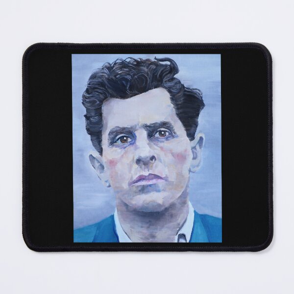 Item preview, LUDWIG WITTGENSTEIN - oil portrait designed and sold by ca-rlyneder.