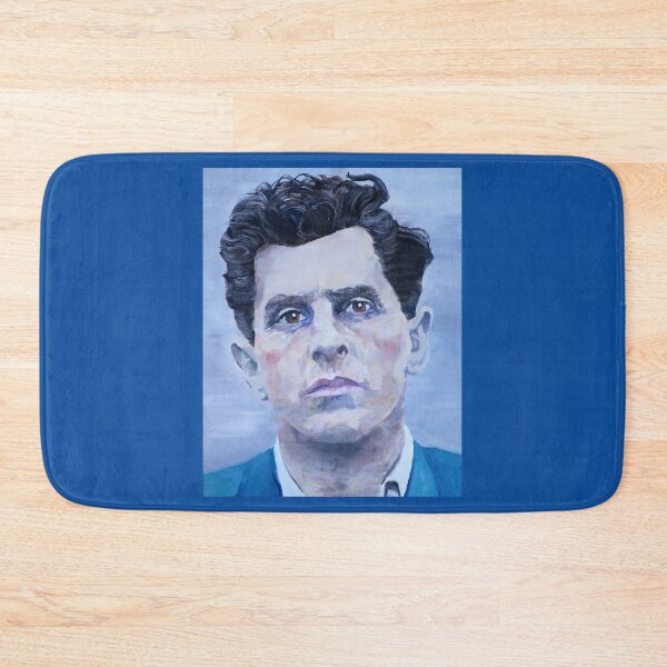 Item preview, LUDWIG WITTGENSTEIN - oil portrait designed and sold by ca-rlyneder.