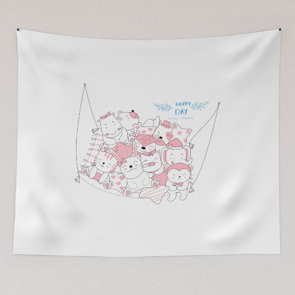 Item preview, Cute baby animals happy everyday designed and sold by quanlh.