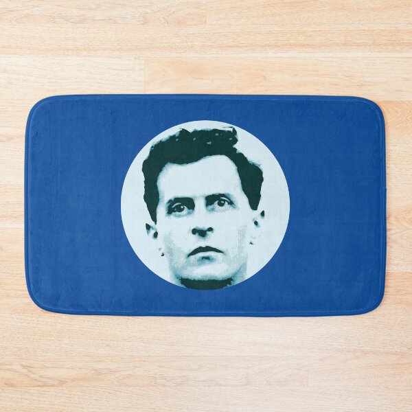 Item preview, Ludwig Wittgenstein Blue Portrait designed and sold by ca-rlyneder.