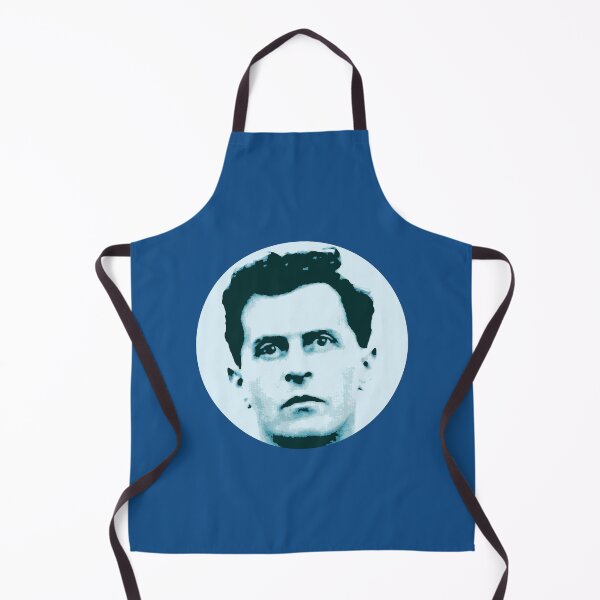 Item preview, Ludwig Wittgenstein Blue Portrait designed and sold by ca-rlyneder.