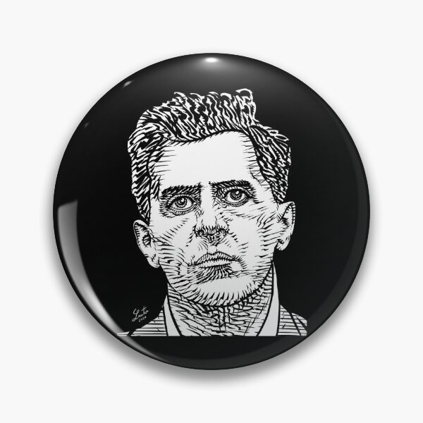 Artikelvorschau, LUDWIG WITTGENSTEIN Tuscheporträt entworfen und verkauft von ca-rlyneder.