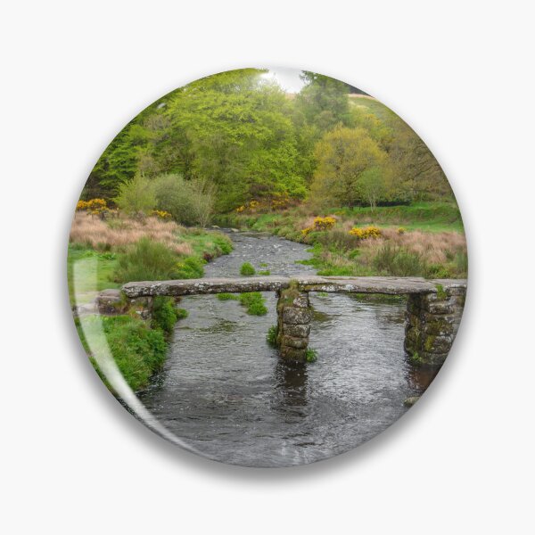 Item preview, medieval clapper bridge at postbridge Dartmoor  designed and sold by eddiej.