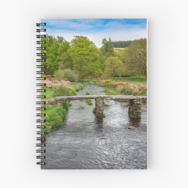 Item preview, medieval clapper bridge at postbridge Dartmoor  designed and sold by eddiej.