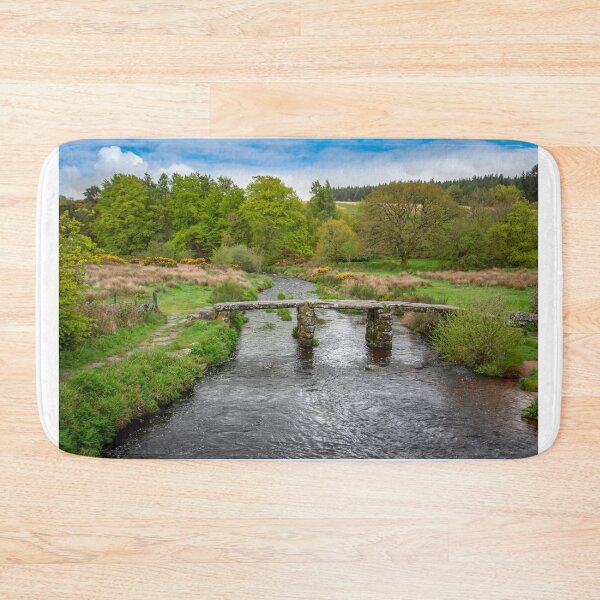 Item preview, medieval clapper bridge at postbridge Dartmoor designed and sold by eddiej.