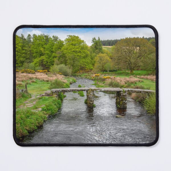 Item preview, medieval clapper bridge at postbridge Dartmoor  designed and sold by eddiej.