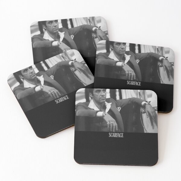 Item preview, Caracortada Tony Montana Sentado designed and sold by DexterCarignan.