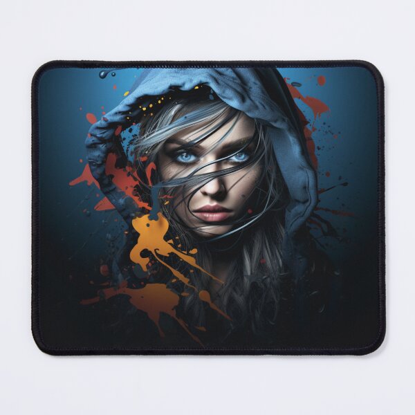 Item preview, Piercing: A Striking Portrait in Street Art designed and sold by BattleEtiquette.