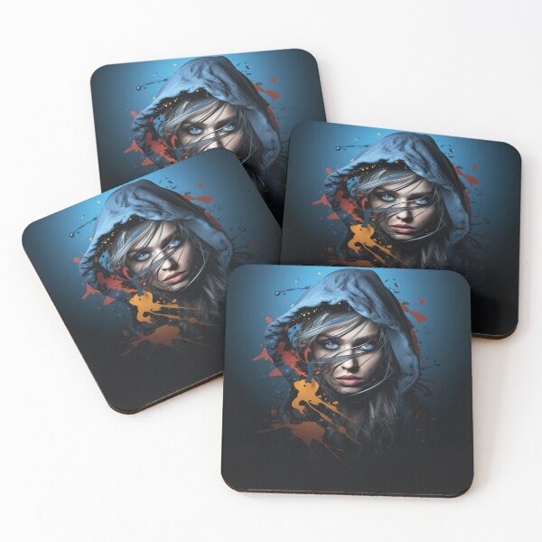 Item preview, Piercing: A Striking Portrait in Street Art designed and sold by BattleEtiquette.