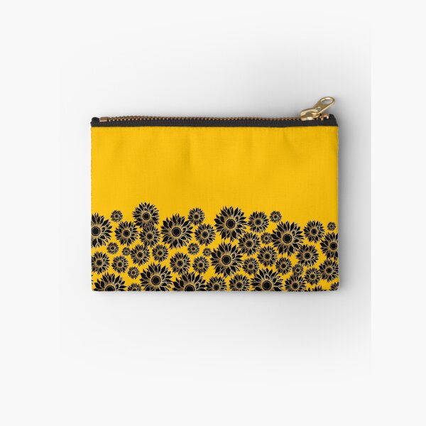 Item preview, Black And Gold Sun Flower designed and sold by FrescoDesign.