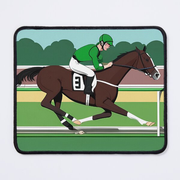 Item preview, Agile Horse, Skilled Jockey 	 designed and sold by varneymatalei.