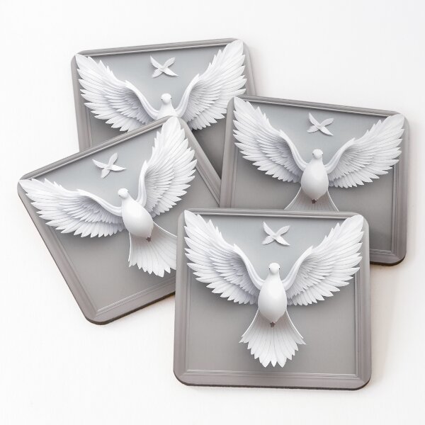 Item preview, Art- Divine Dove 	 designed and sold by delfostrullor.